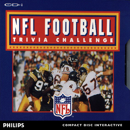 NFL Football Trivia Challenge box art for CD-i
